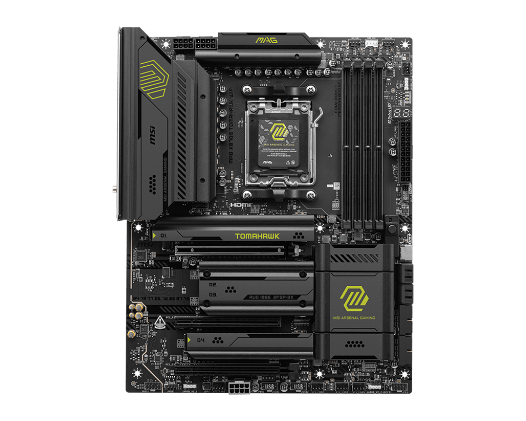 MSI MAG X870E TOMAHAWK WIFI 7 DDR5 AM5 MAINBOARD