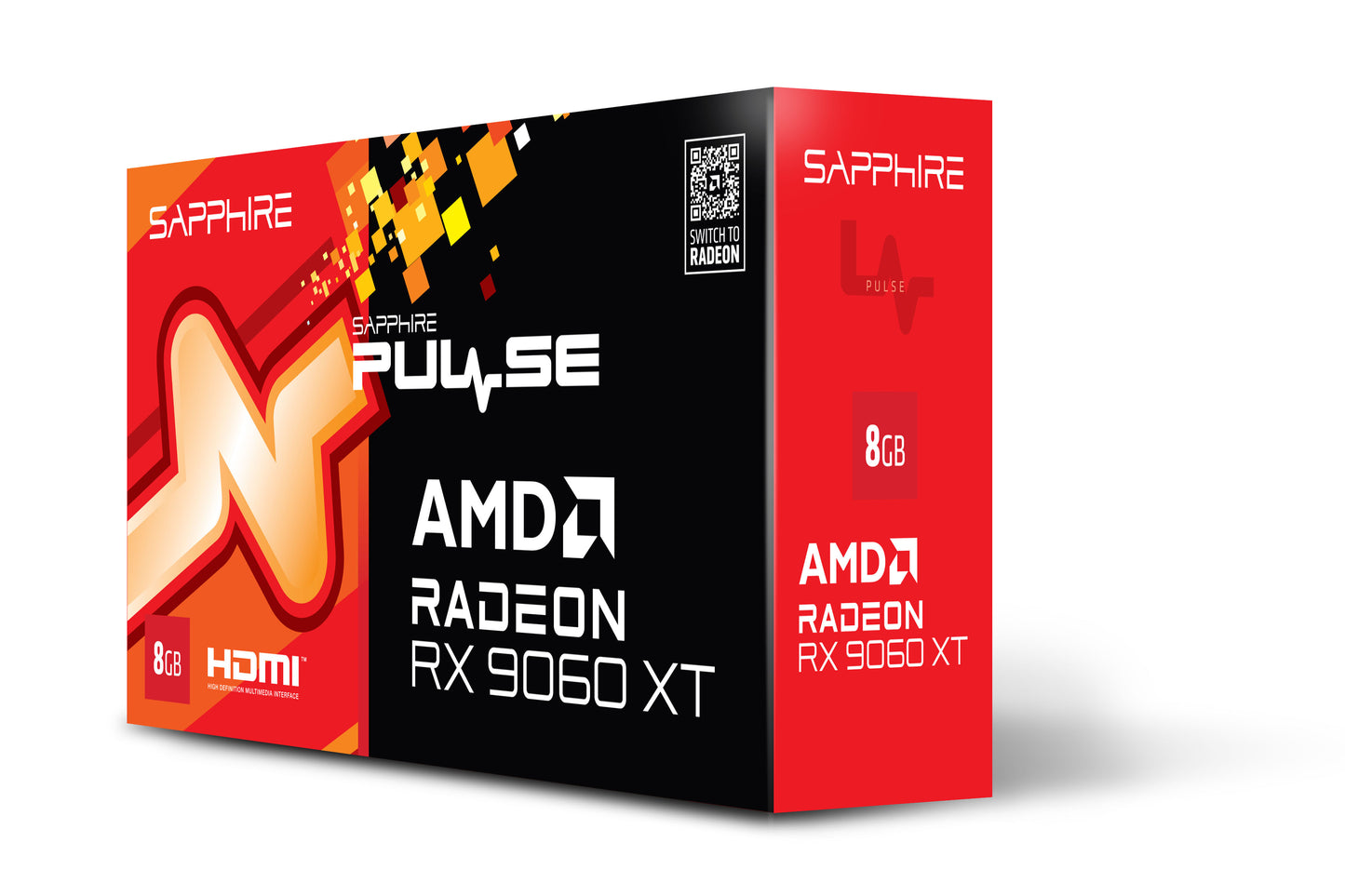 SAPPHIRE PULSE AMD RADEON RX 9060 XT GAMING OC 8GB
