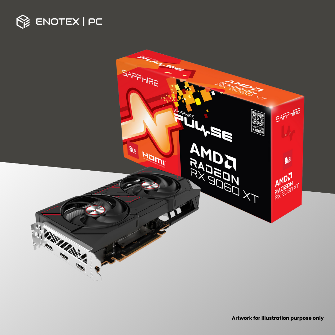 SAPPHIRE PULSE AMD RADEON RX 9060 XT GAMING OC 8GB