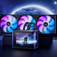 Hyperion Powered By ASUS ROG - AMD Ryzen™ 9 9950X3D | NVIDIA GeForce RTX 5090 32GB GDDR7