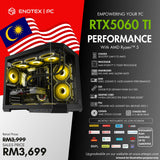 AMD Ryzen™ 5 7500F NVIDIA RTX™ 5060 Ti 8GB GDDR7