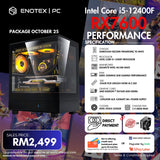 intel 12Gen i5-12400F Radeon™ RX7600 8GB GDDR6
