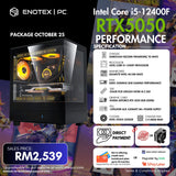 intel 12Gen i5-12400F NVIDIA RTX™ 5050 8GB GDDR6