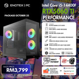 intel 14Gen i5-14400F NVIDIA RTX™ 5060 Ti  8GB GDDR7