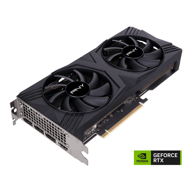 PNY GEFORCE RTX 4070 SUPER 12GB  DUAL FAN VERTO OVERCLOCKED