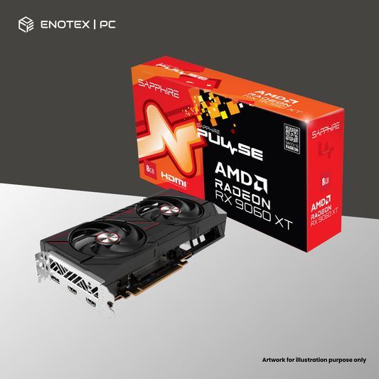 SAPPHIRE PULSE AMD RADEON RX 9060 XT GAMING OC 8GB