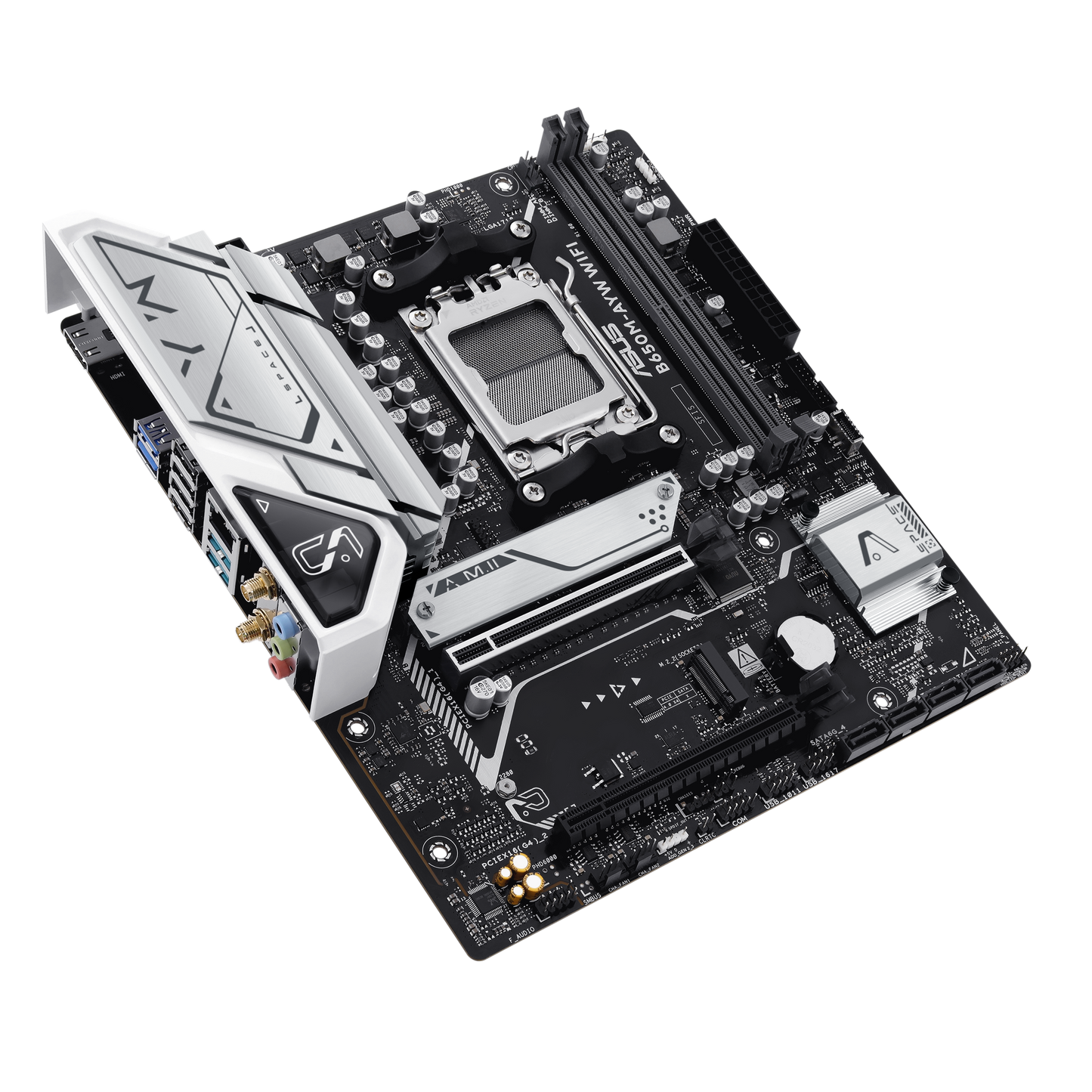 ASUS B650M-AYW WIFI MATX DDR5 AM5 MAINBOARDASUS B650M-AYW WIFI MATX DDR5 AM5 MAINBOARD