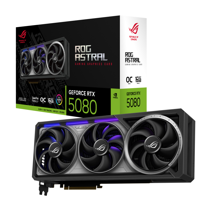 ASUS ROG ASTRAL RTX 5080 OC EDITION 16GB GDDR7