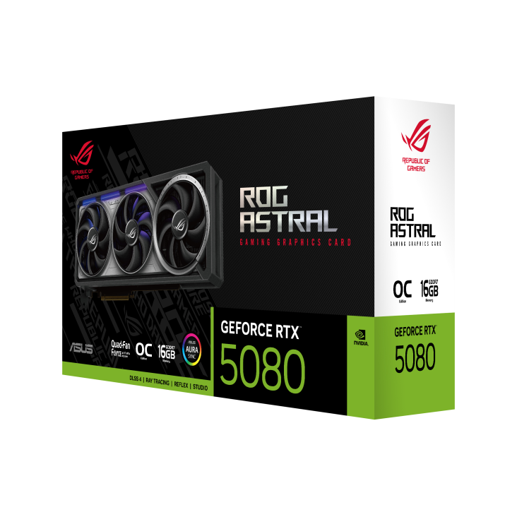 ASUS ROG ASTRAL RTX 5080 OC EDITION 16GB GDDR7